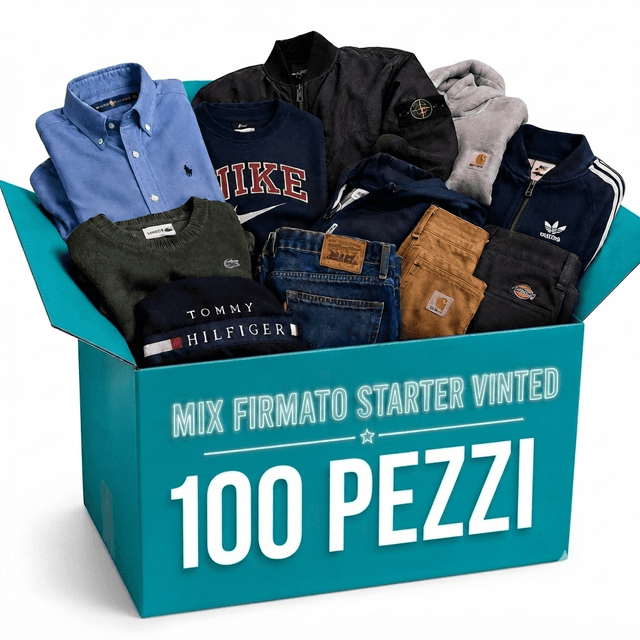 MIX FIRMATO STARTER VINTED 100 PEZZI