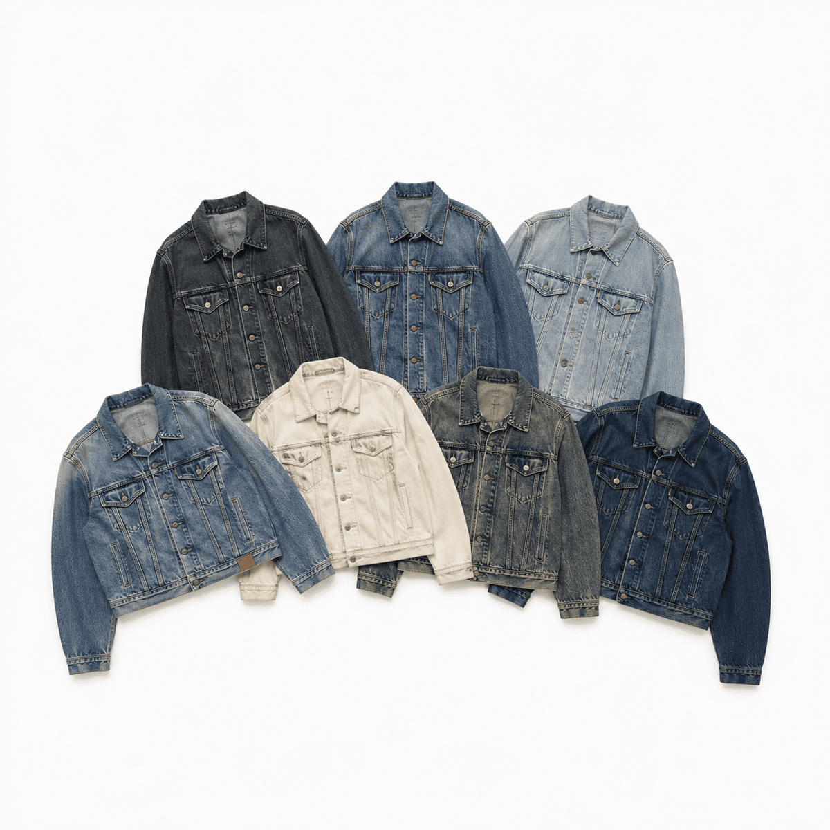 BOX GIACCHE JEANS VINTAGE 50 Kg