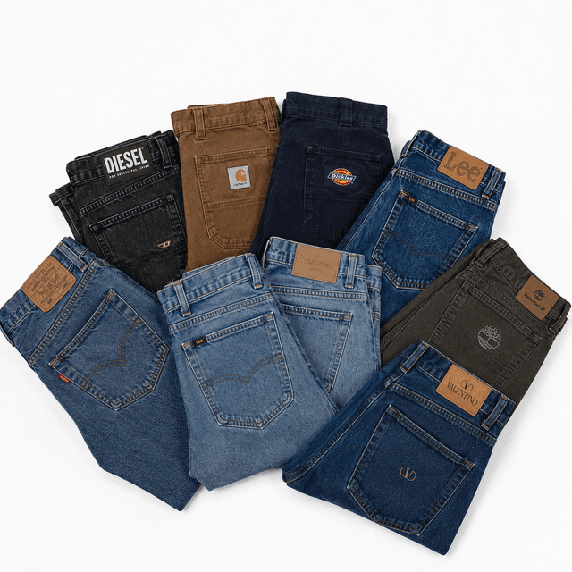 BOX 3 - 5 -10 - 20 CAPI JEANS MIX FIRMATO
